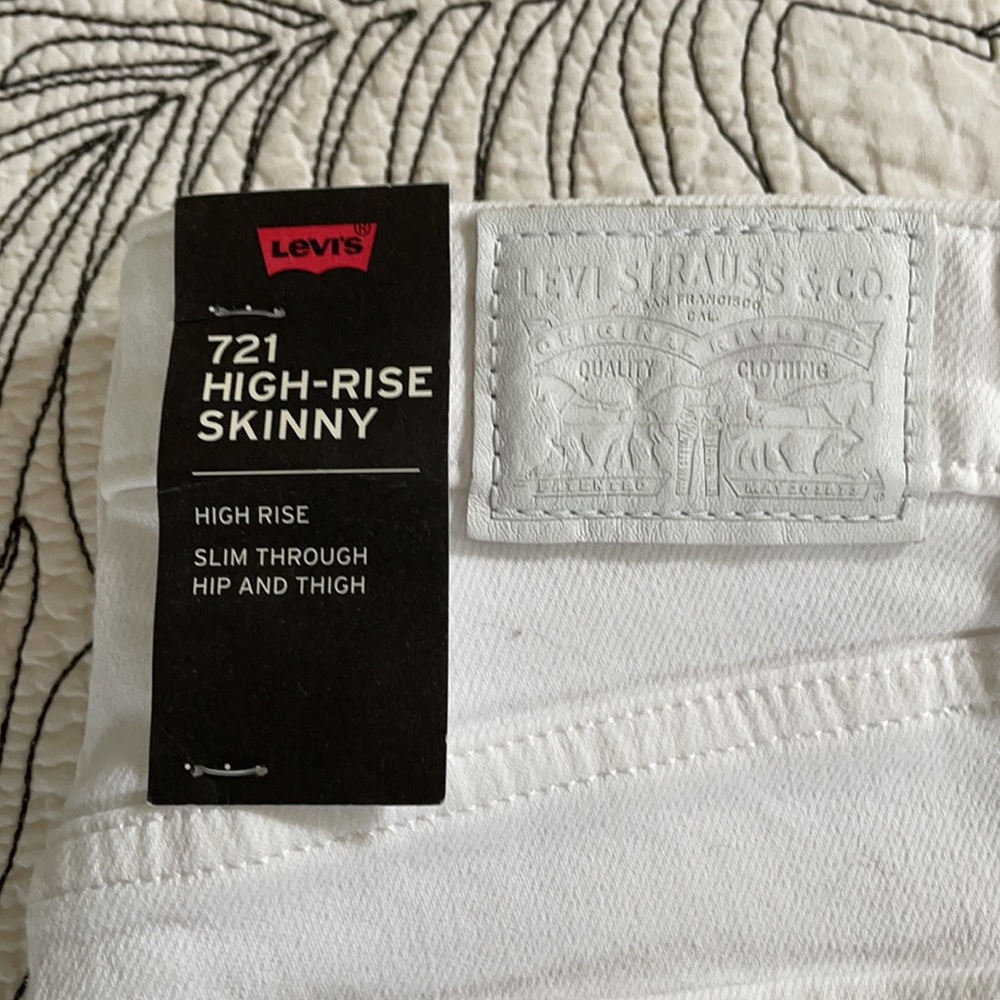 Levi’s 721 high-rise skinny jeans NWT - Picture 3 of 6